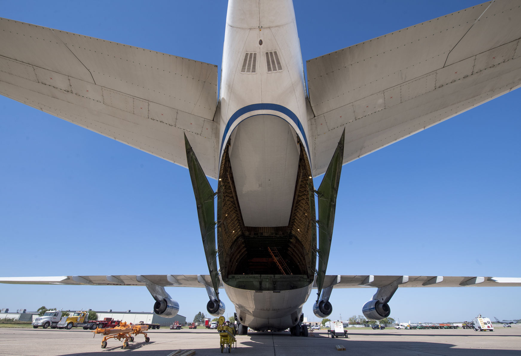 Russian Cargo Jet at Airport, 9.16